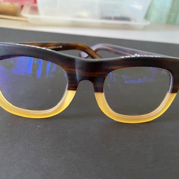 CADDIS D28 Bluelight 0.00 Reading Glasses Color Bullet Coffee - Picture 4 of 8